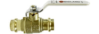 940408LF | 2 LEAD-FREE PRESS BALL VALVE | Midland Metal Mfg.