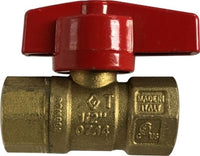 943212 | 1/2 IPS GAS BALL VALVE, Valves, Italian Gas Ball Valves, Gas Ball Valve Female x Female | Midland Metal Mfg.