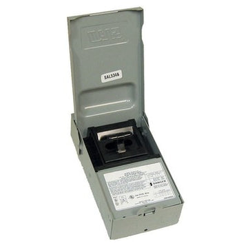 Mars Controls 83317 Disconnect 60AMP Fused 1 Phase 9x5x2.75 Inch Steel Top Open Air Conditioner  | Blackhawk Supply