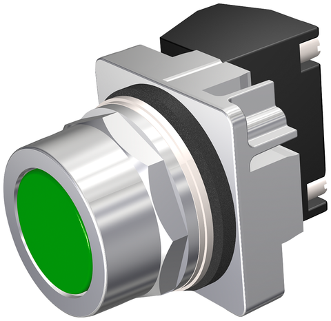 Siemens Electrical 52PM8A3K 30mm Command/52 | Chrome Finish Heavy Dut  | Blackhawk Supply