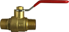 Midland Metal Mfg. 944109 1/4MIP X 1/4MIP FRGD MINI B-VLV, Valves, Mini Ball Valve, Male x Male Mini Ball Valve  | Blackhawk Supply