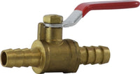 944134LF | 3/8 HBXHB LEAD FREE FRGD MINI B-VLV, Brass Fittings, Hose Barb, Ball valves with hose barbs | Midland Metal Mfg.