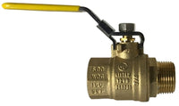 948172L | 1/2 LOCKING HNDL MALE X FEMALE BALLVALVE, Valves, Male x Female Ball Valves, Male x Female Locking Handle ball Valve | Midland Metal Mfg.