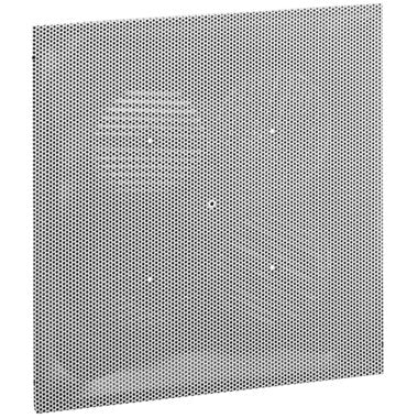 Hart & Cooley PDSDW Diffuser Perforated 23-3/4 x 23-3/4 Inch Steel Bright White Adjustable Through Face  | Blackhawk Supply