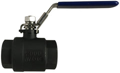 Midland Metal Mfg. 949116 1 1/4 2000PSI 2 PC CARBON BALL VALVE, Valves, Carbon Steel Valves, 2000 PSI Carbon Steel 2-Piece Ball Valve  | Blackhawk Supply