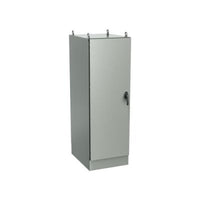 9500 DA722436 | Type 12, 13 | Single door cabinet with double access, adjustable interior panel and padlockable 3 point lock mechanisms - 72x24x36 | EXM