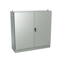 9500 DD726036 | Type 12, 13 | Double door free-standing cabinet with adjustable interior panel and 3 point lock mechanism - 72x60x36 | EXM