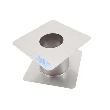Water Heater Parts 100112425 Vent Hood Termination with Thimble 5-10 Inch Wall Thickness 4 Inch  | Blackhawk Supply