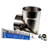 382200350 | Elbow Kit Vent Stainless Steel for GV Series Sealant/Clamp/Screws | Weil Mclain