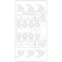 3RT20241CK643MA0 | CONTACTOR S0 12A 120VAC 2NO/2NC SCRW | Siemens Electrical