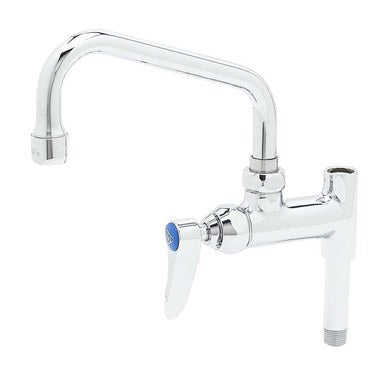T&S Brass B-0155 Pre-Rinse Faucet Add-On 1 Lever ADA Chrome  | Blackhawk Supply