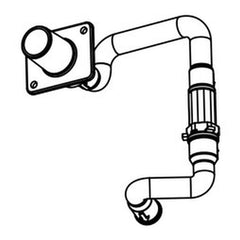 Samsung DB94-06051A Drain Assembly Hose for AM140KN4DEH/EU  | Blackhawk Supply