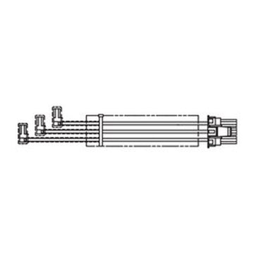 Samsung DB93-12849A Connector Assembly Wire Yellow  | Blackhawk Supply