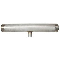 P2070200 | Nipple with Tee Stainless Steel 2 x 15 Inch | Laars