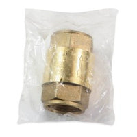 107000442 | Check Valve 1 Inch Brass FPT | Rinnai