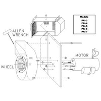 950-0474 | Prover Fan Kit for PAI-4 | Tjernlund