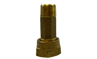 Midland Metal Mfg. 970255 1 LF BRASS METER COUPLING  | Blackhawk Supply