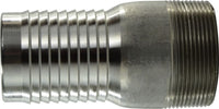 973700 | 1/2 SS KING NIPPLE, Accessories, Combination King Nipples, 316 Stainless Steel | Midland Metal Mfg.