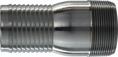 Midland Metal Mfg. 973855 2HBX2MIP STEEL HOSE ADP, Accessories, Combination King Nipples, Hose Nipple Barb x Male Pipe  | Blackhawk Supply