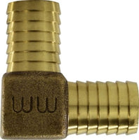 973976 | 1 BRONZE HOSE BARB ELBOW 90, Accessories, Barbed for Plastic Pipe, Elbow Barb x Barb | Midland Metal Mfg.
