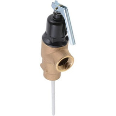 Water Heater Parts 100277759 Relief Valve Temperature and Pressure for LL FVX-5C 3/4 Inch NPT x 5 Inch 150 Pounds per Square Inch  | Blackhawk Supply