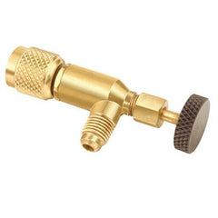 J/B Industries SAE Fittings A33000 Control Valve Back Seating 1/4 x 1/4 Inch Brass  | Blackhawk Supply