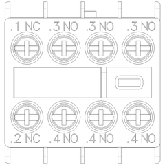 Siemens Electrical 3RH29111HA31 AUX. SWITCH 3NO+1NC FOR S00 SCREW  | Blackhawk Supply