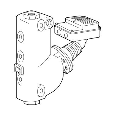 Mcdonnell Miller 176503 Low Water Cut Off Control with Pump Controller 157S-RBP-MD SPDT with 2 Integral Conductance Probes 120/240 Voltage Alternating Current  | Blackhawk Supply