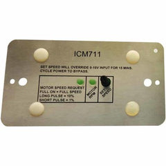 ICM Controls ICM711 Speed Control for GE 2.3 ECM EVO-ECM Motor ACU-S1 2.25 x 4.25 x 0.09 Inch  | Blackhawk Supply