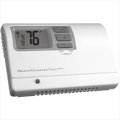 ICM Controls SC5811 Programmable Thermostat Simple Comfort PRO Hardwire 2 Heat/2 Cool or Heatpump 7 Day/5-2 Day/5-1-1 Day 45-90 Degrees Fahrenheit  | Blackhawk Supply