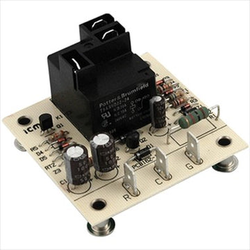 ICM Controls ICM255C Fan Control Board for Bard 8201-056/Snyder 1395336/Rheem 42-22515-01-02-03 2.5 x 2.5 Inch  | Blackhawk Supply