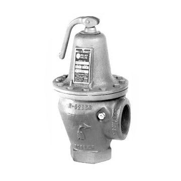 Mcdonnell Miller 182625 Relief Valve Model 260-1 1-1/2 Inch NPT 30 Pounds per Square Inch  | Blackhawk Supply