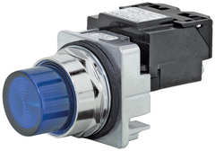 Siemens Electrical 52PL4L5 PILOT LIGHT | LED MOD 24V | BLUE | PLASTIC  | Blackhawk Supply