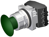 52PP7A3U | 3POS | MTD-N ILL | GRN MTL | NCXLB-NC | Siemens Electrical