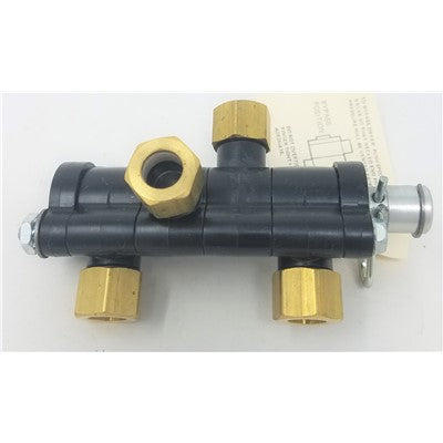 Johnson Controls A-4110-601 BYPASS VALVE; 4-WAY FOR:; A-4110-1;-2;-3; & -4  | Blackhawk Supply