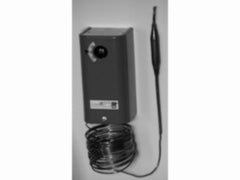 Johnson Controls A19AAF-21C REMOTE BULB TEMP CONTROL; 6' CAP; SPDT; NEMA 1; 3/8 X 5-3/4 BULB 40/90 F 1 DIFF. 1.5+1.5/-1F FIXED  | Blackhawk Supply