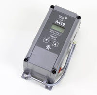 A419GEF-1C | SINGLE STAGE TEMP CONTROL; WITH DISPLAY; HEATING / COOLING; 24 VAC; RANGE -30 DEG F TO 212 DEG F; | Johnson Controls (OBSOLETE)