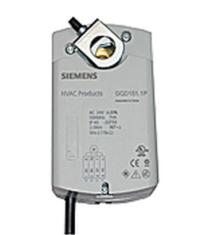 Siemens GQD151.1P Damper Actuator | Spring Return | 24 VAC/DC | 2-10 Vdc | 20 lb-in  | Blackhawk Supply