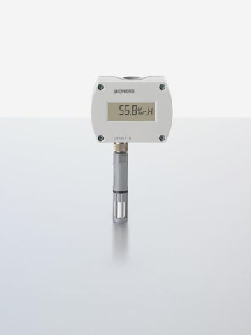 Siemens QFA3171D Outside Air RH & T Sensor, 2 percent, RH: 4-20 mA T: 4-20 mA, Display  | Blackhawk Supply