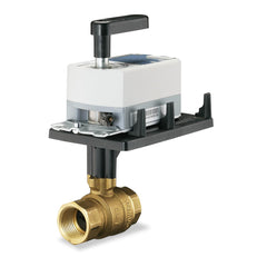 Siemens 171A-10315 2W 1", 40Cv ball valve assy, chrome-plat brass ball & brass stem, floating NSR  | Blackhawk Supply