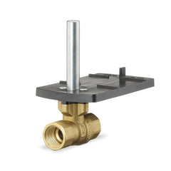 Siemens 599-10302 2W 1/2" Ball Valve, 1Cv, chrome-plated brass ball, brass stem, 200psi close-off  | Blackhawk Supply