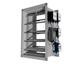 AIRFLOW-IQ | Electronic Air Measuring Station with BACNET Actuator and Class 1A Damper | Ruskin