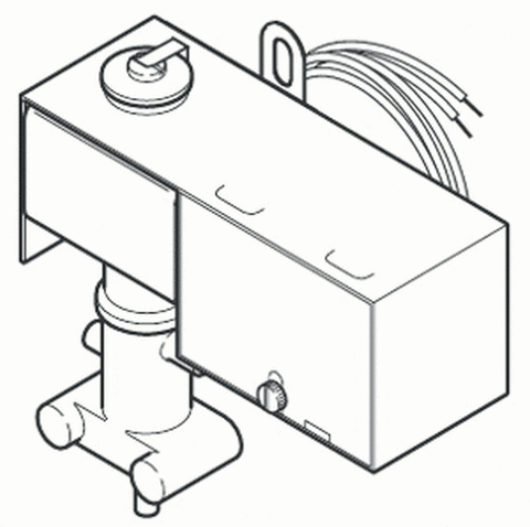 Schneider Electric AL-171 Solenoid Air Valve, 120 Vac, .3 scfm, Plastic, Open Frame, 18 in Lead  | Blackhawk Supply