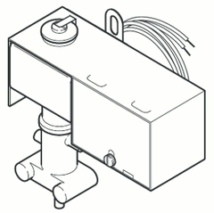 Schneider Electric AL-170 Solenoid Air Valve, 24 Vac, .3 scfm, Plastic, Open Frame, 18 in Lead  | Blackhawk Supply