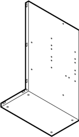 Schneider Electric AM-671 SmartX, Damper Actuator Accessory, Mounting L Bracket, 12 gauge galvanized steel, 11 W x 17 H x 6-1/4 D in  | Blackhawk Supply