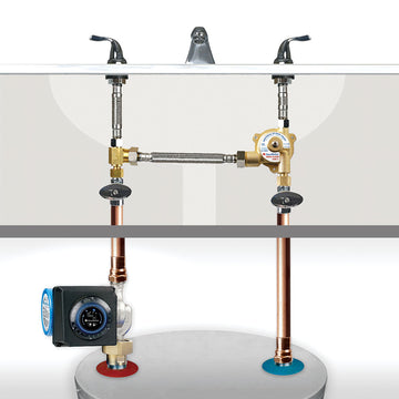 Aquamotion AMH1K-3UV Hot Water Tank Recirculation Kit, Under Sink without Electrical Outlet  | Blackhawk Supply