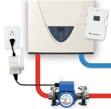 Aquamotion AMH1K-RODRN Tankless Water Heater Recirculation Kit, On Demand  | Blackhawk Supply