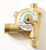 Aquamotion AMK-UK Aqua-Flash UNIVERSAL Valve Kit for HOT WATER TANKS, Bronze By-Pass Valve  | Blackhawk Supply