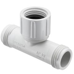 Spears AP-101 3/4 PVC HOSE TEE MHTXFHT-SWIVEL W/WASHER  | Blackhawk Supply