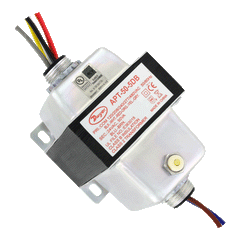 Dwyer APT-50-5SB Series APT AC Power Transformers 50 VA, 120/208/240/277/480 VAC input voltage, Button circuit breaker  | Blackhawk Supply